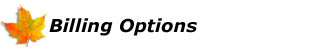 Billing Options