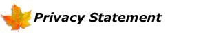 Privacy Statement