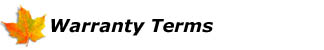 Warranty Terms