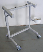 Two-Leg Painted Stand